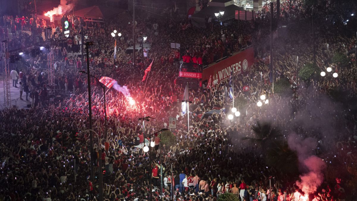 Tarihinde ilk kez finale yükselen Olympiacos, UEFA Avrupa Konferans Ligi'nin şampiyonu oldu.