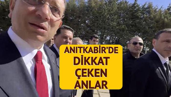 İmamoğlu'nun Anıtkabir ziyaretinde olağanüstü anlar: İzin alınması gerekiyor