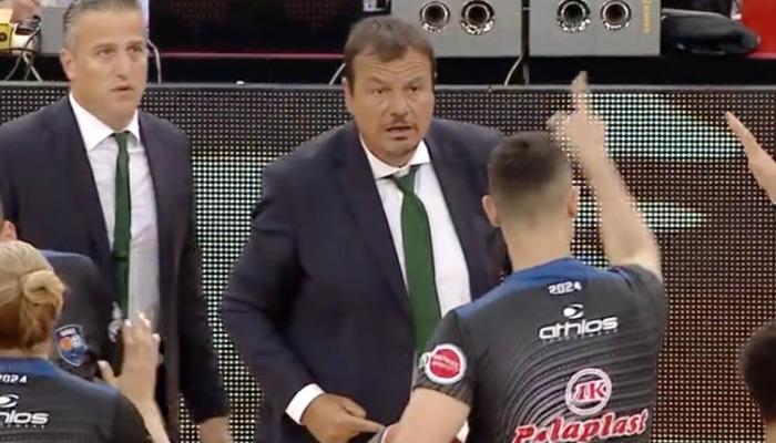 Ergin Ataman diskalifiye edildi!  Olympiakos