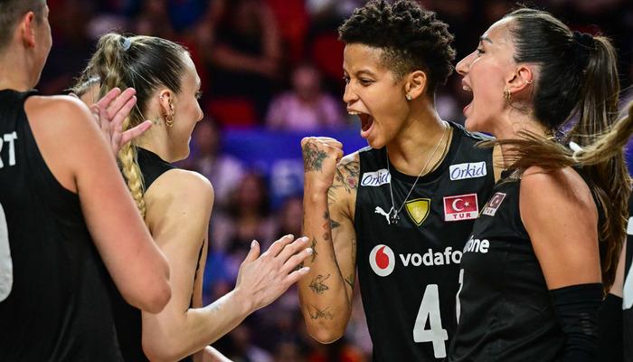 A Milli Kadın Voleybol takımımız, Milletler Ligi'nin 3. haftasının ilk maçında Tayland'ı 25-17'lik setle 3-0 mağlup etti!