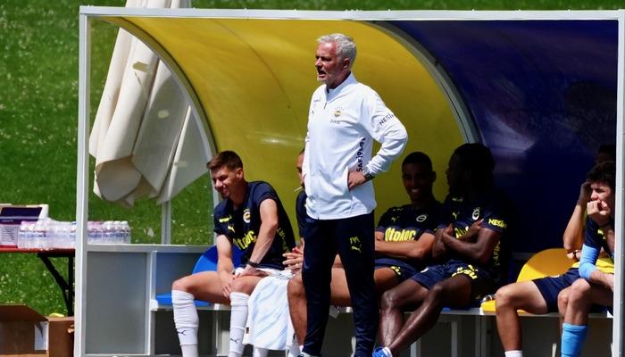 Mourinho ilk sınavını verdi!  F.Bahçe, hazırlık maçında geri dönmeyi başardı
