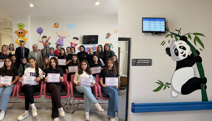 Hastane koridorları sanatla şenlendi - Sağlık Haberleri