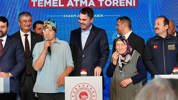 'Ben burada otururum, ateşi geçirmem' demişti! Bakan Kurum ile temel attı
