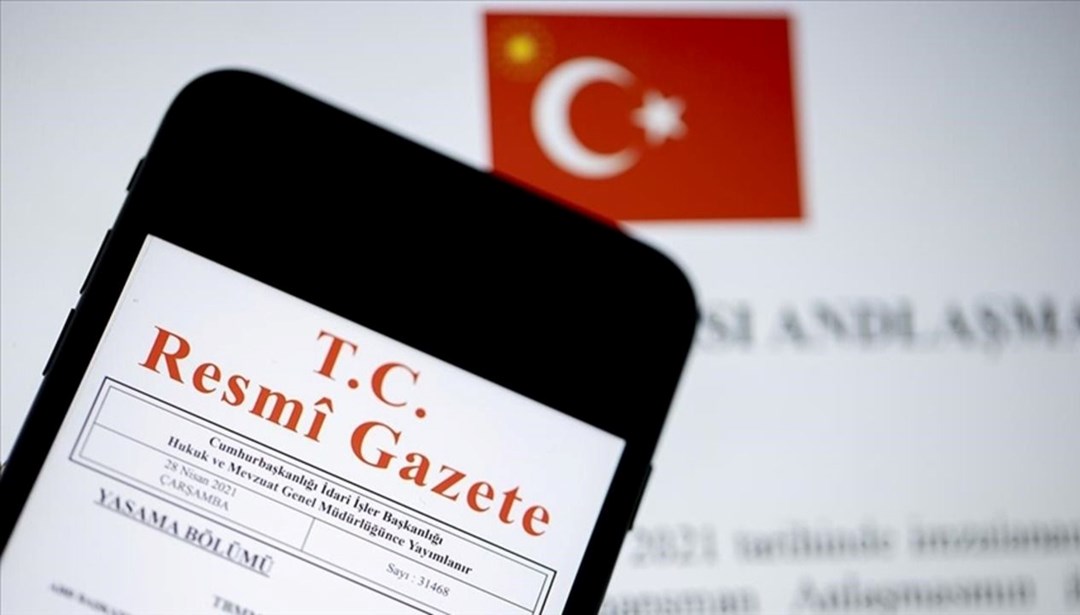 Resmi Gazete'de bugün (6 Eylül 2025 Resmi Gazete kararları) - Son Dakika Türkiye Haberleri