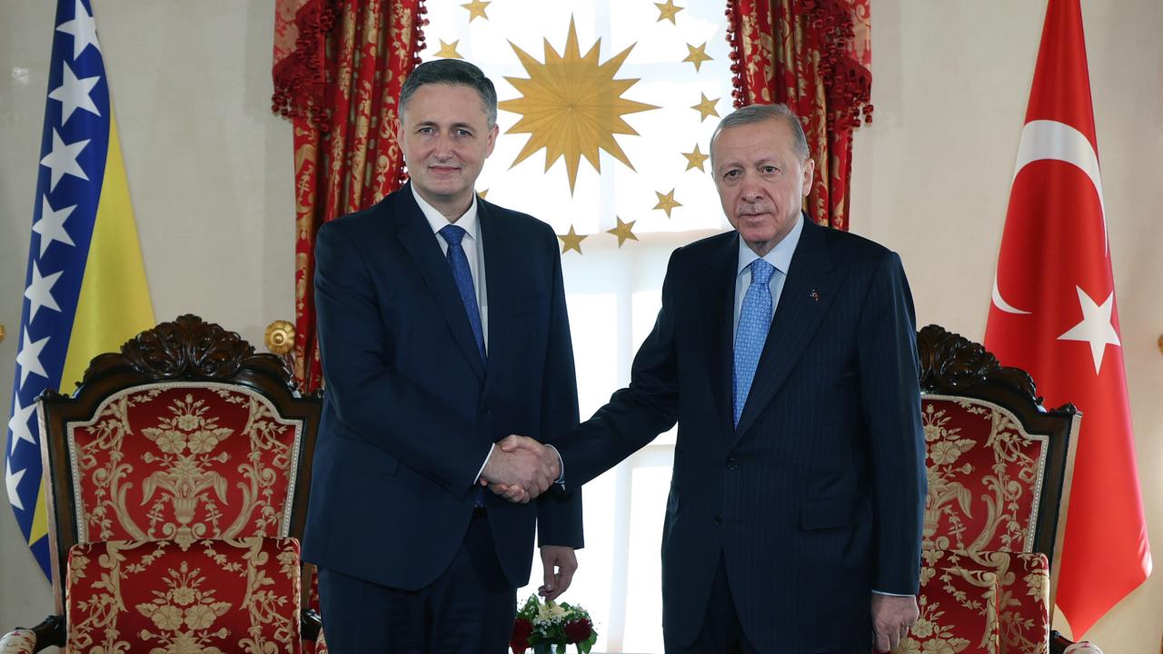 Başkan Erdoğan Beyroviç'i kabul etti