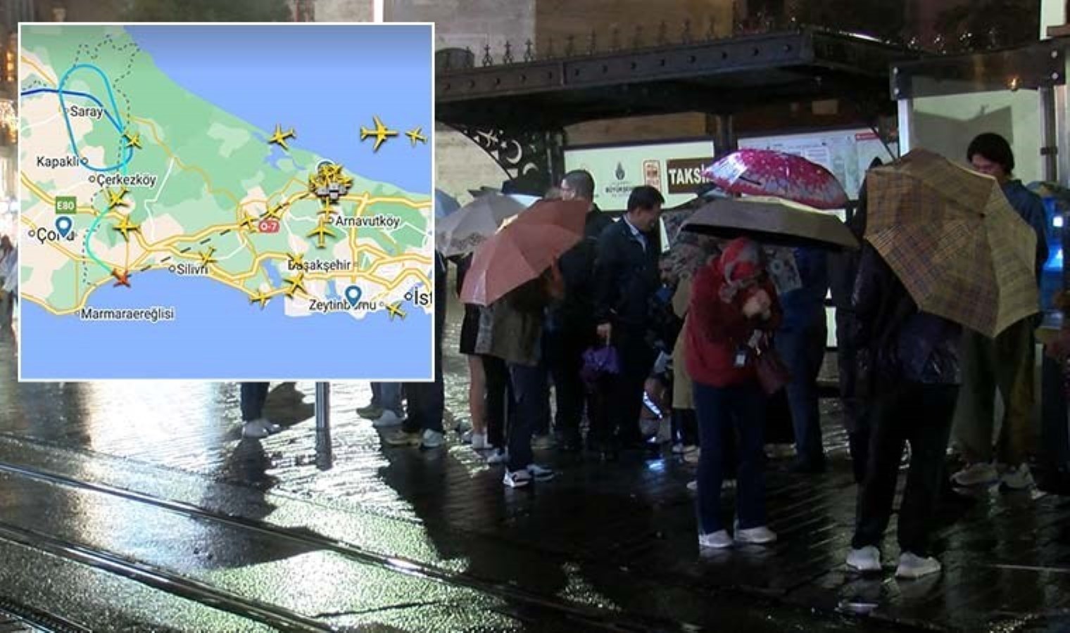 İstanbul'da beklenen yağışlar başladı: "CB bulutları" nedeniyle uçaklar dönmek zorunda kaldı - Son Dakika Türkiye Haberleri