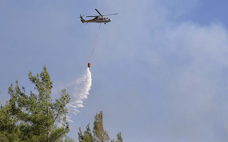 Muğla Fethiye'deki orman yangını kontrol altında
