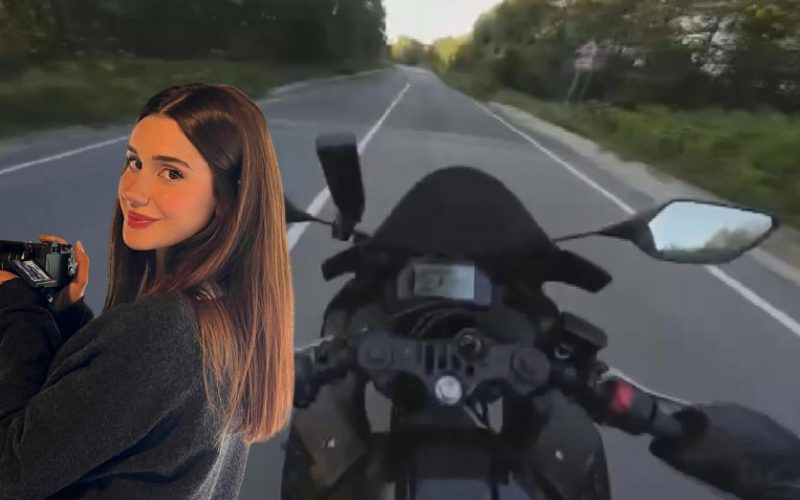 Fenomen Ceyda Yakova'nın öldüğü kaza kask kamerasında