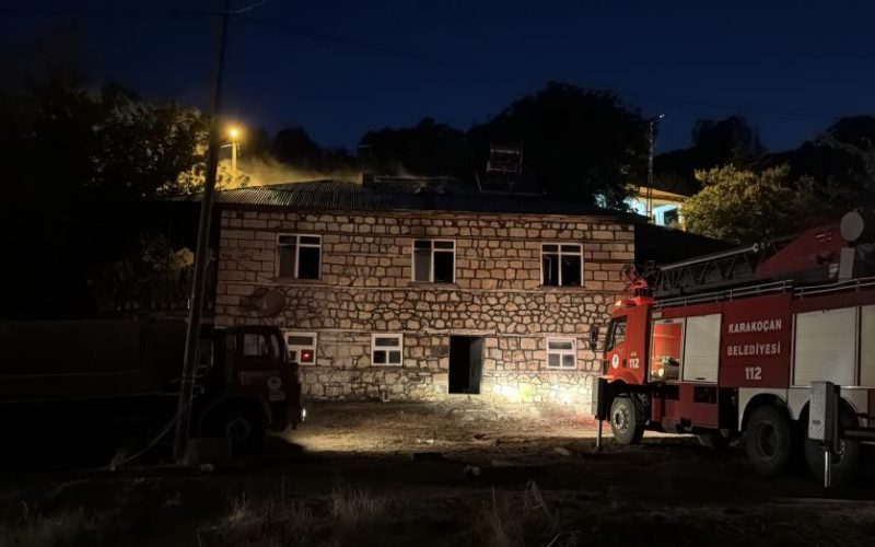 Elazığ'da ev yangınından cinayet çıktı
